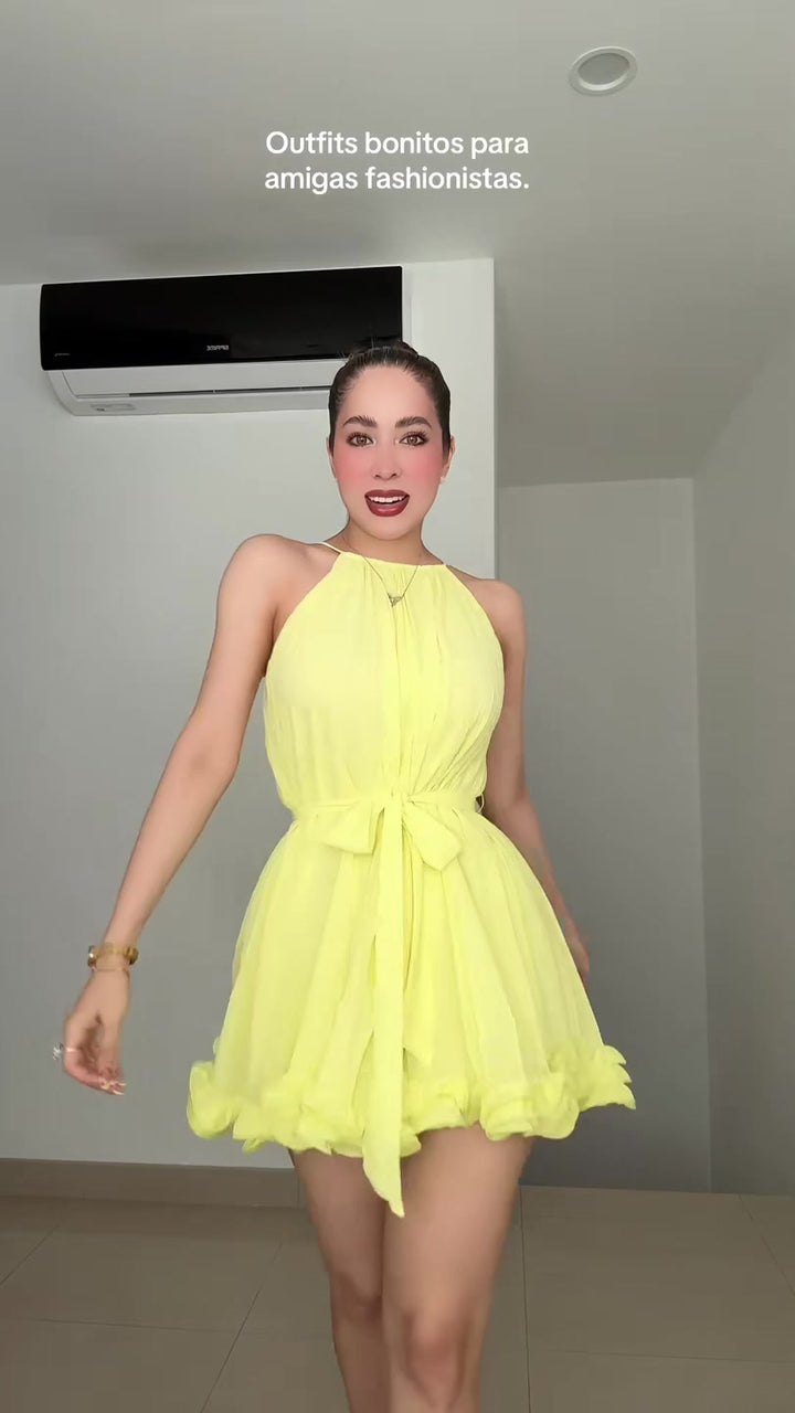 Citrus  Mini Dress
