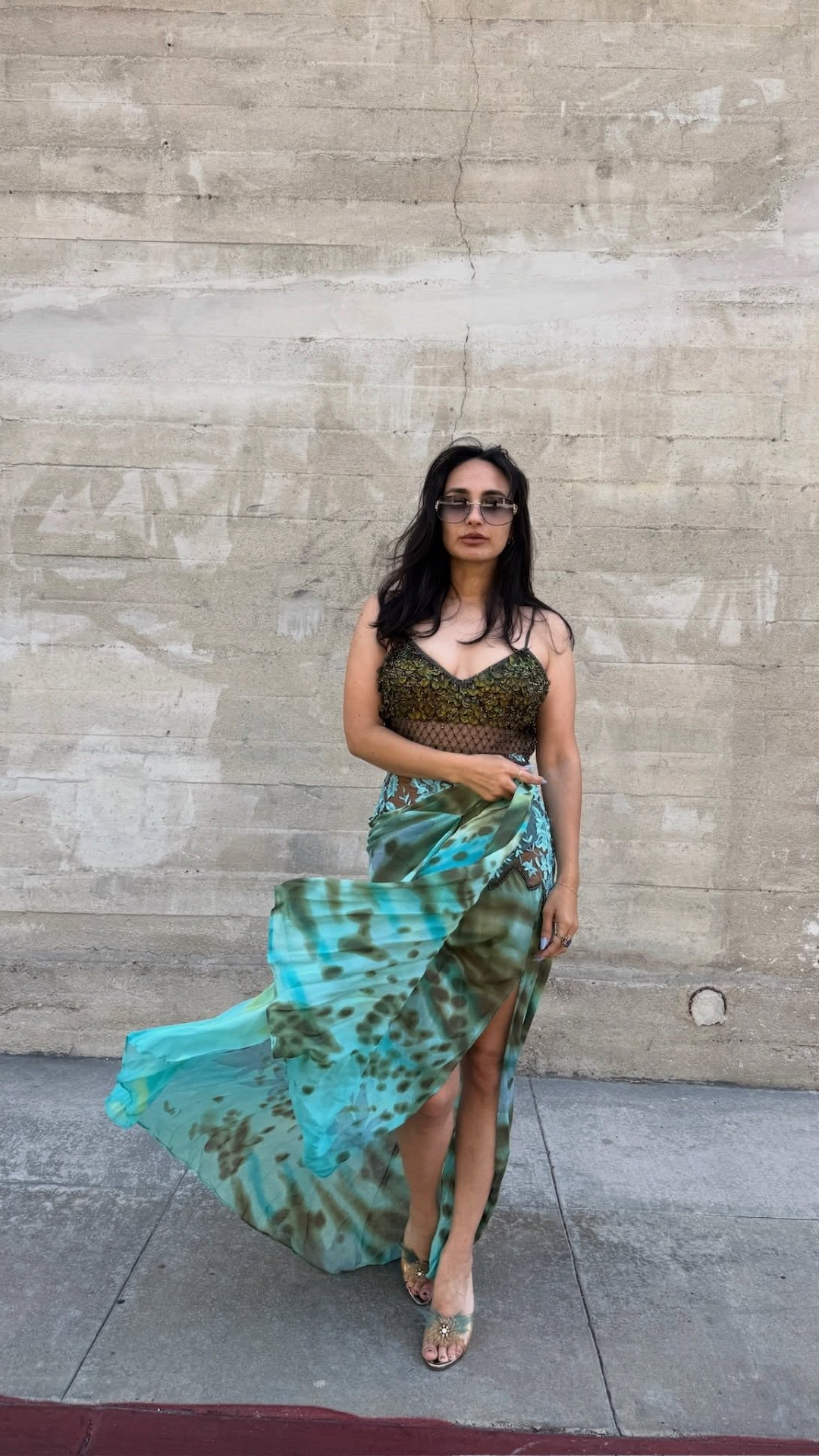Emerald Mirage Dress