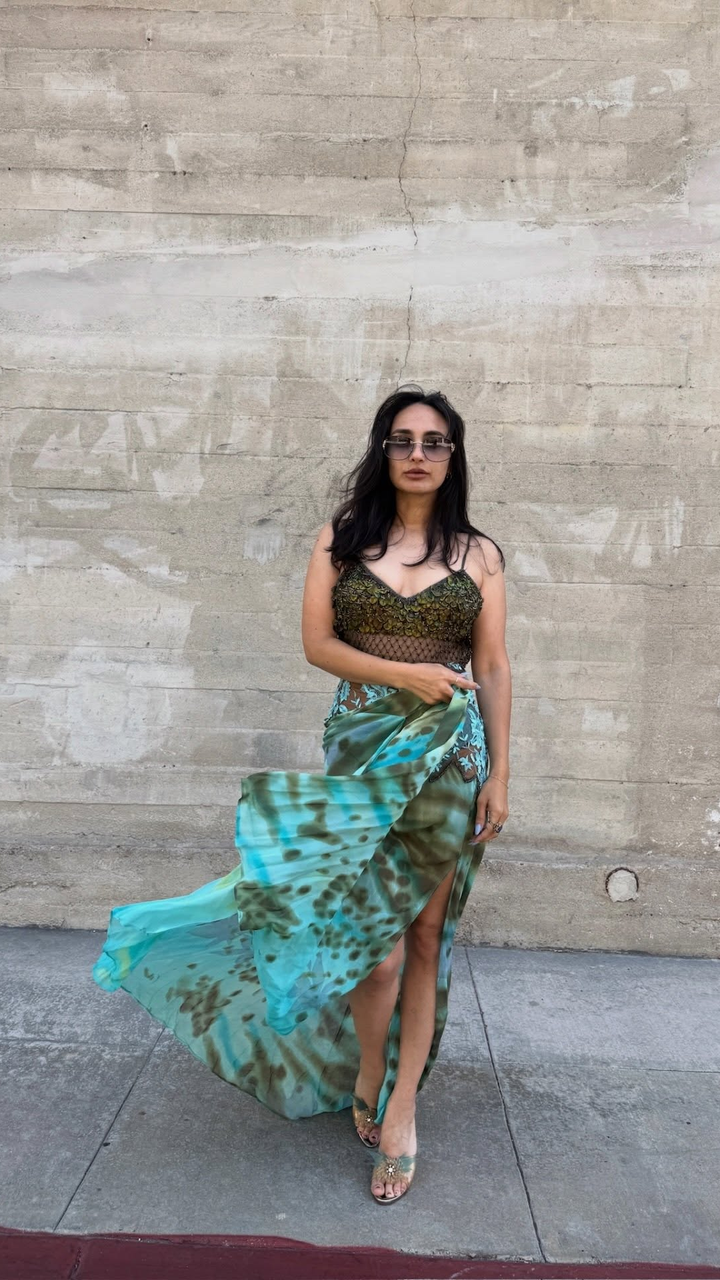 Emerald Mirage Dress