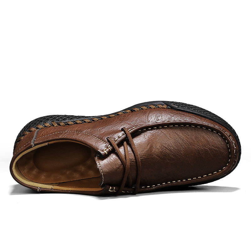 Men’s Genuine Leather Loafers Casual Shoes