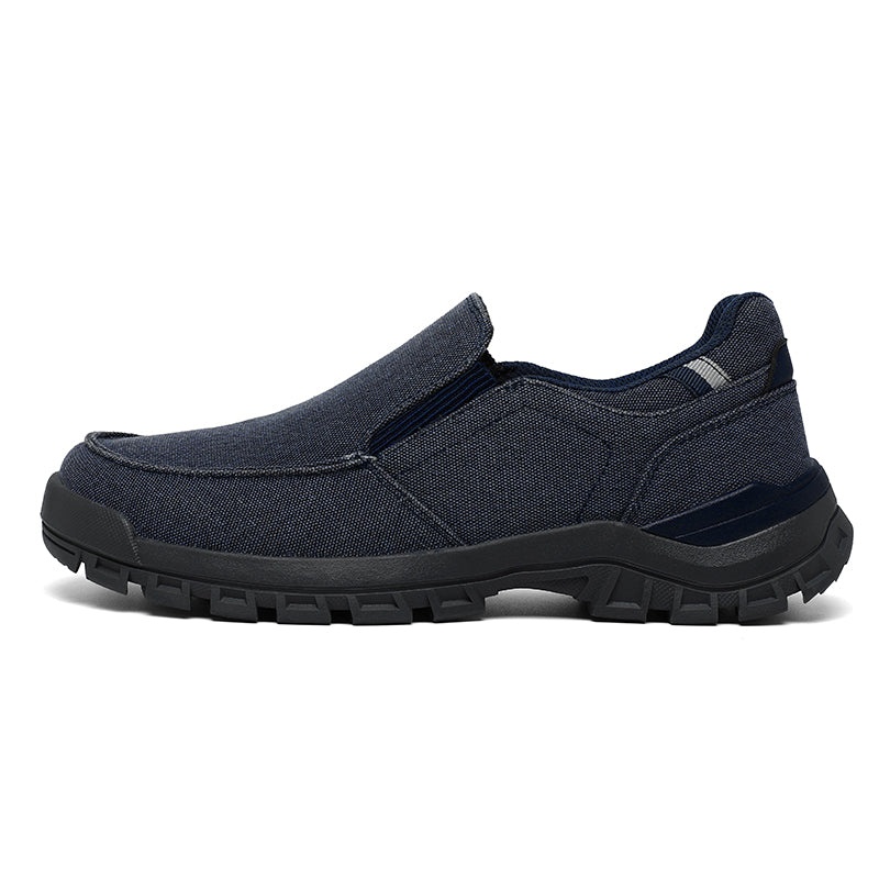 Men's Comfortable Non-Slip Pigskin Slip-On Casual Walking Shoes