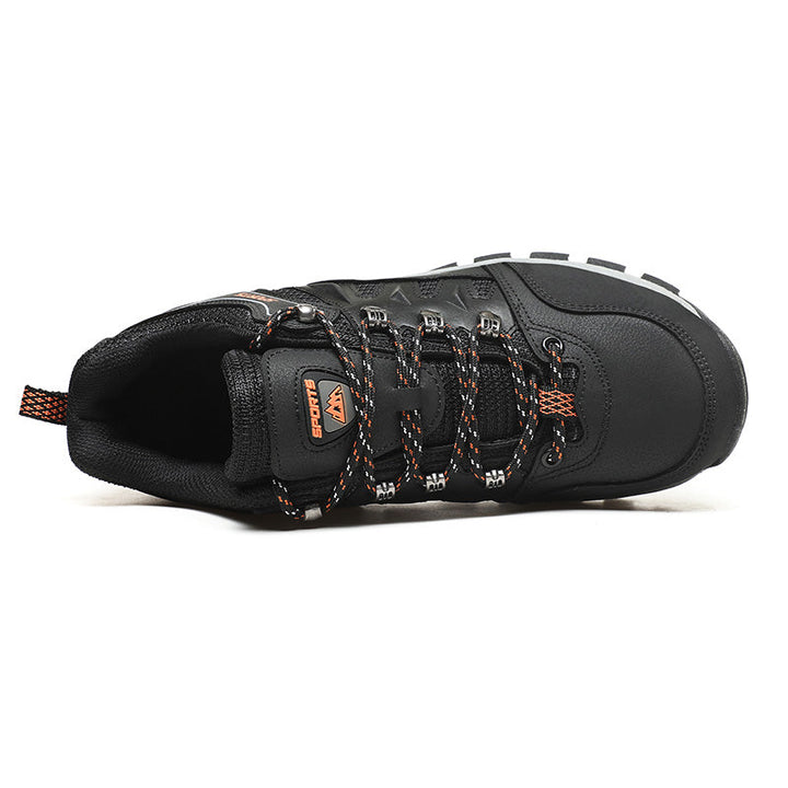 Men's Outdoor Hiking Work Boots - Slip-Resistant