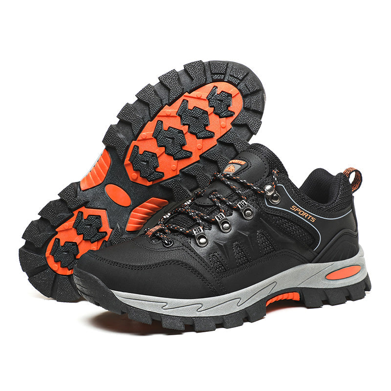 Men's Outdoor Hiking Work Boots - Slip-Resistant