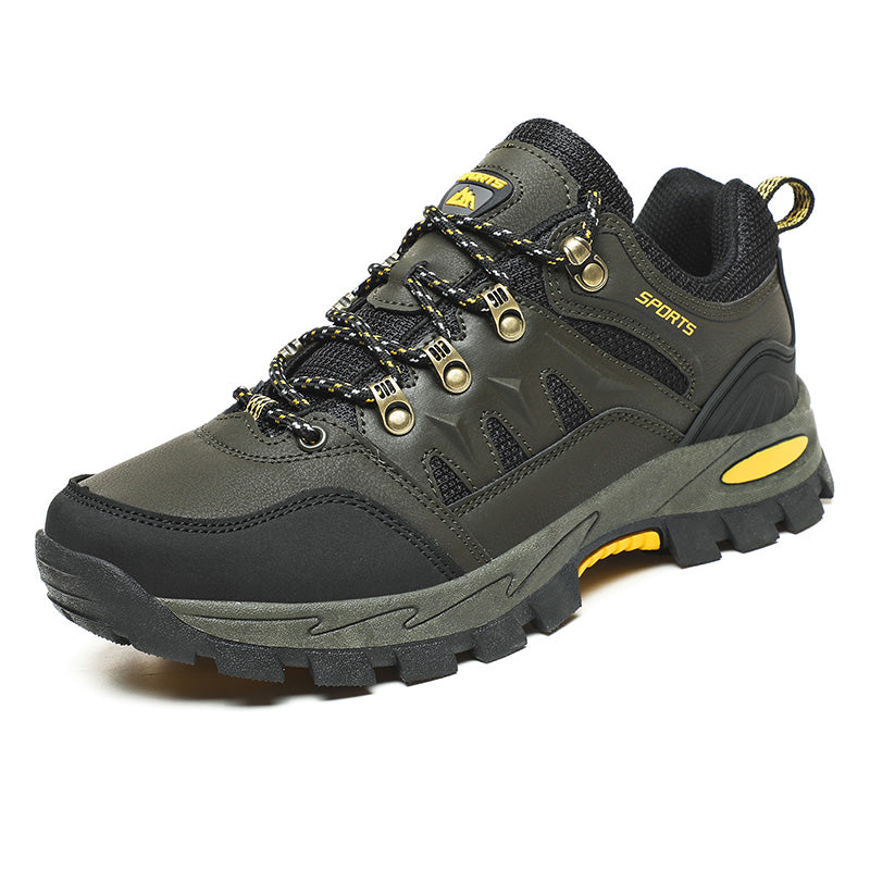Men's Outdoor Hiking Work Boots - Slip-Resistant