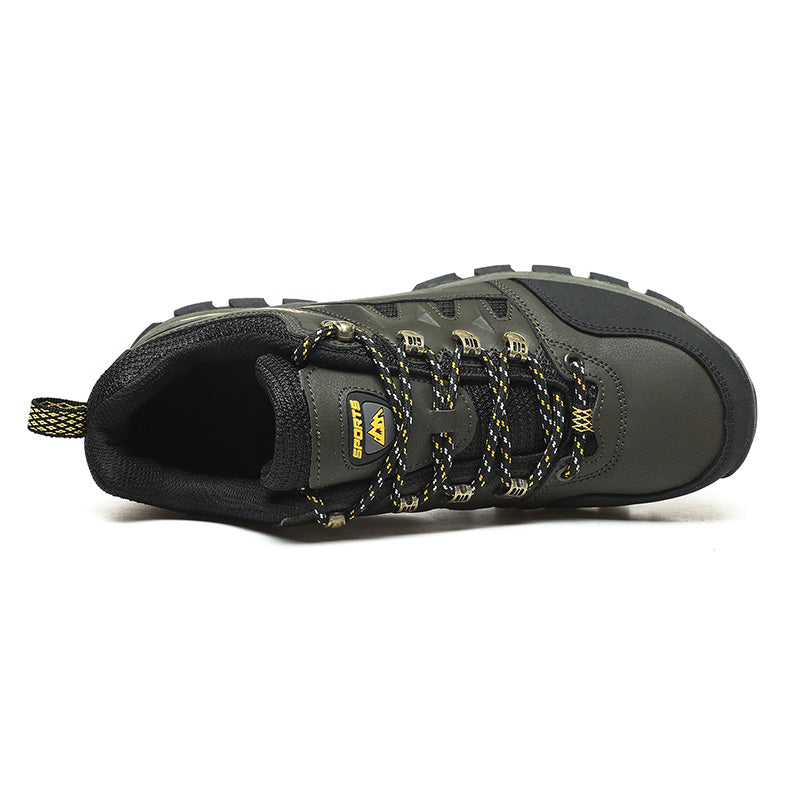 Men's Outdoor Hiking Work Boots - Slip-Resistant