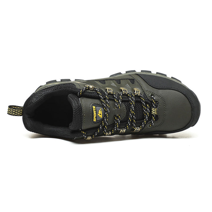 Men's Outdoor Hiking Work Boots - Slip-Resistant