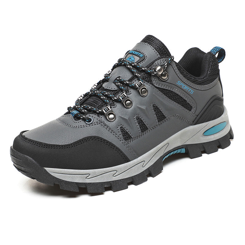 Men's Outdoor Hiking Work Boots - Slip-Resistant