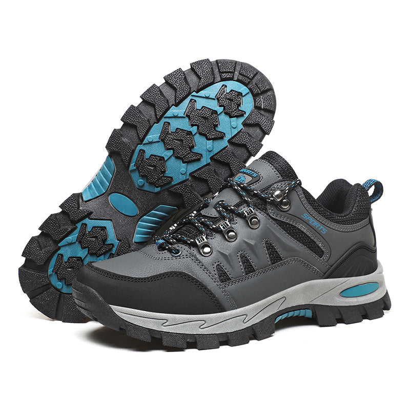 Men's Outdoor Hiking Work Boots - Slip-Resistant