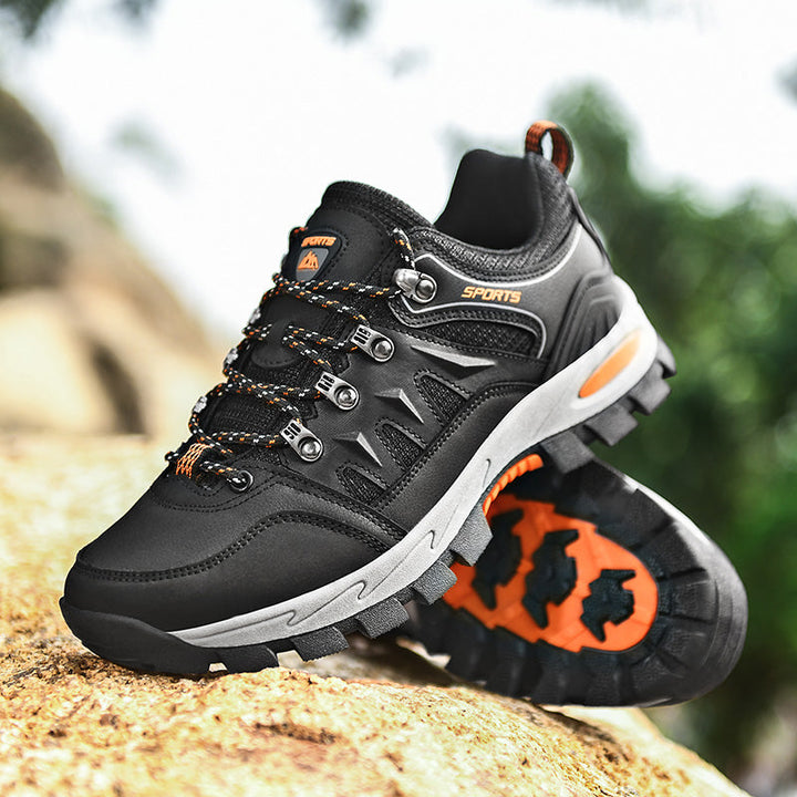 Men's Outdoor Hiking Work Boots - Slip-Resistant