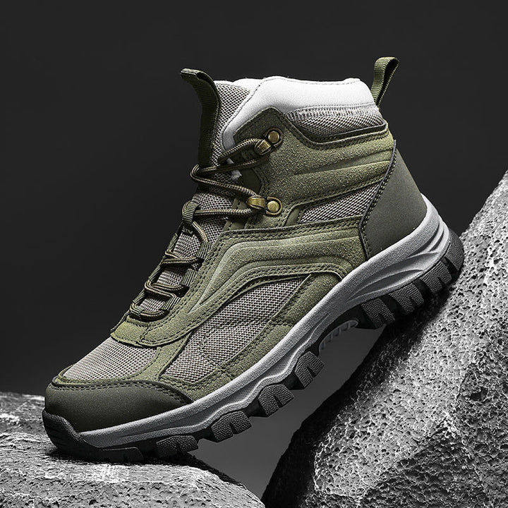 Men's Waterproof Hiking Boots - Breathable Quick-Dry