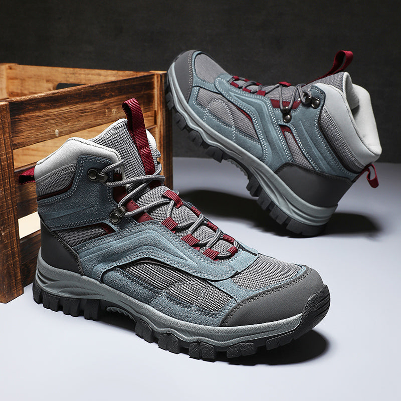 Men's Waterproof Hiking Boots - Breathable Quick-Dry