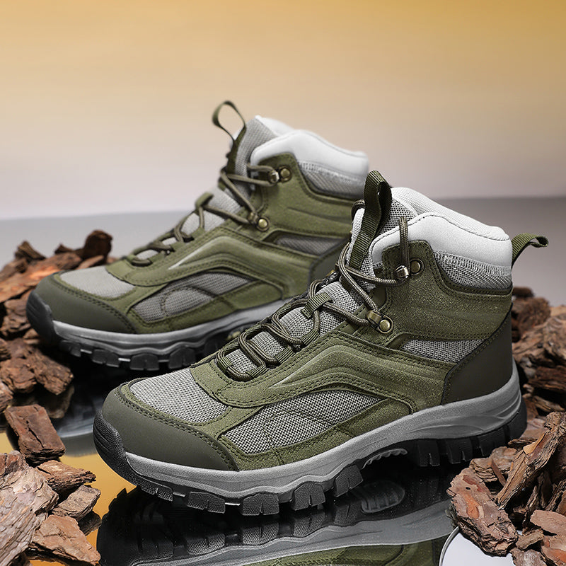 Men's Waterproof Hiking Boots - Breathable Quick-Dry