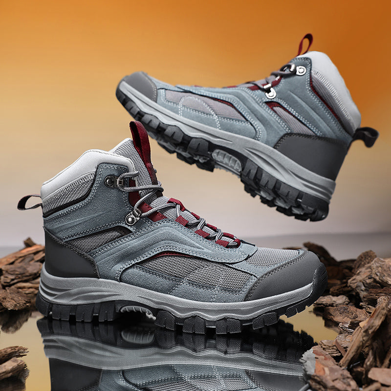 Men's Waterproof Hiking Boots - Breathable Quick-Dry