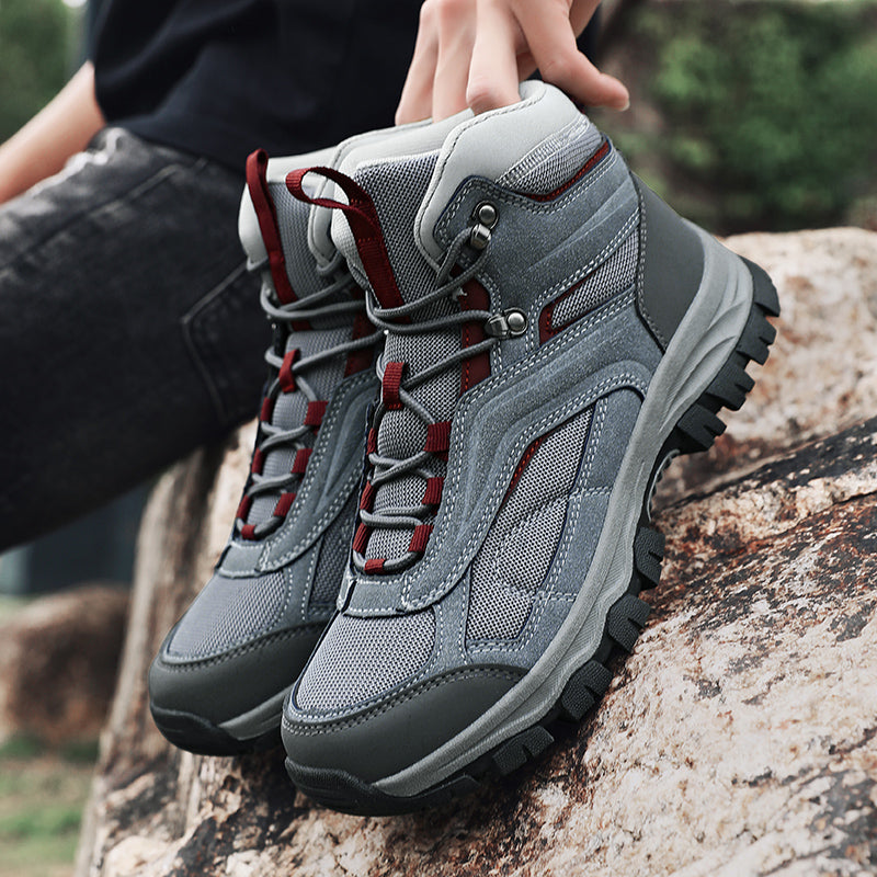 Men's Waterproof Hiking Boots - Breathable Quick-Dry