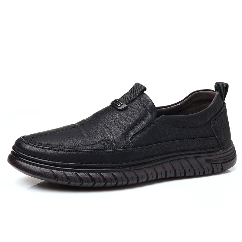 Slip-On Genuine Leather Loafers