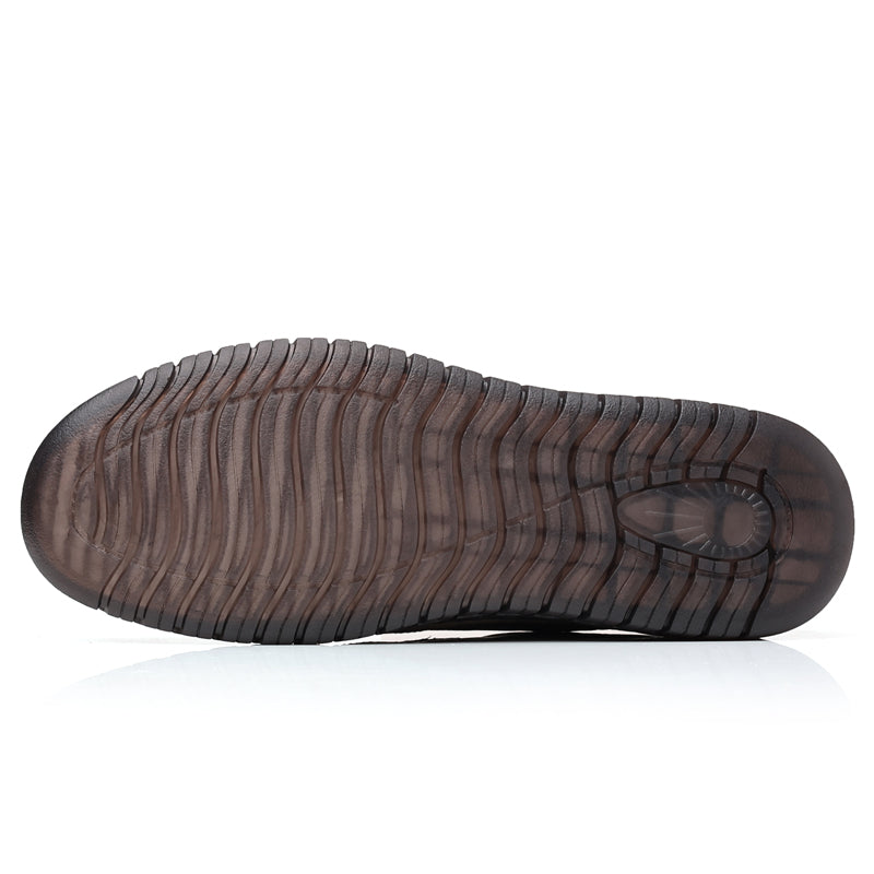 Slip-On Genuine Leather Loafers