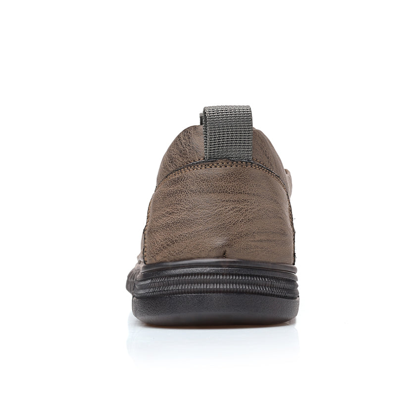 Slip-On Genuine Leather Loafers