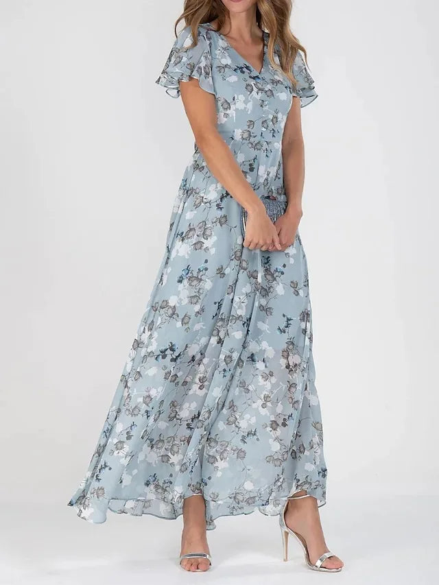Victoria - Glamorous Tummy Covering Dress