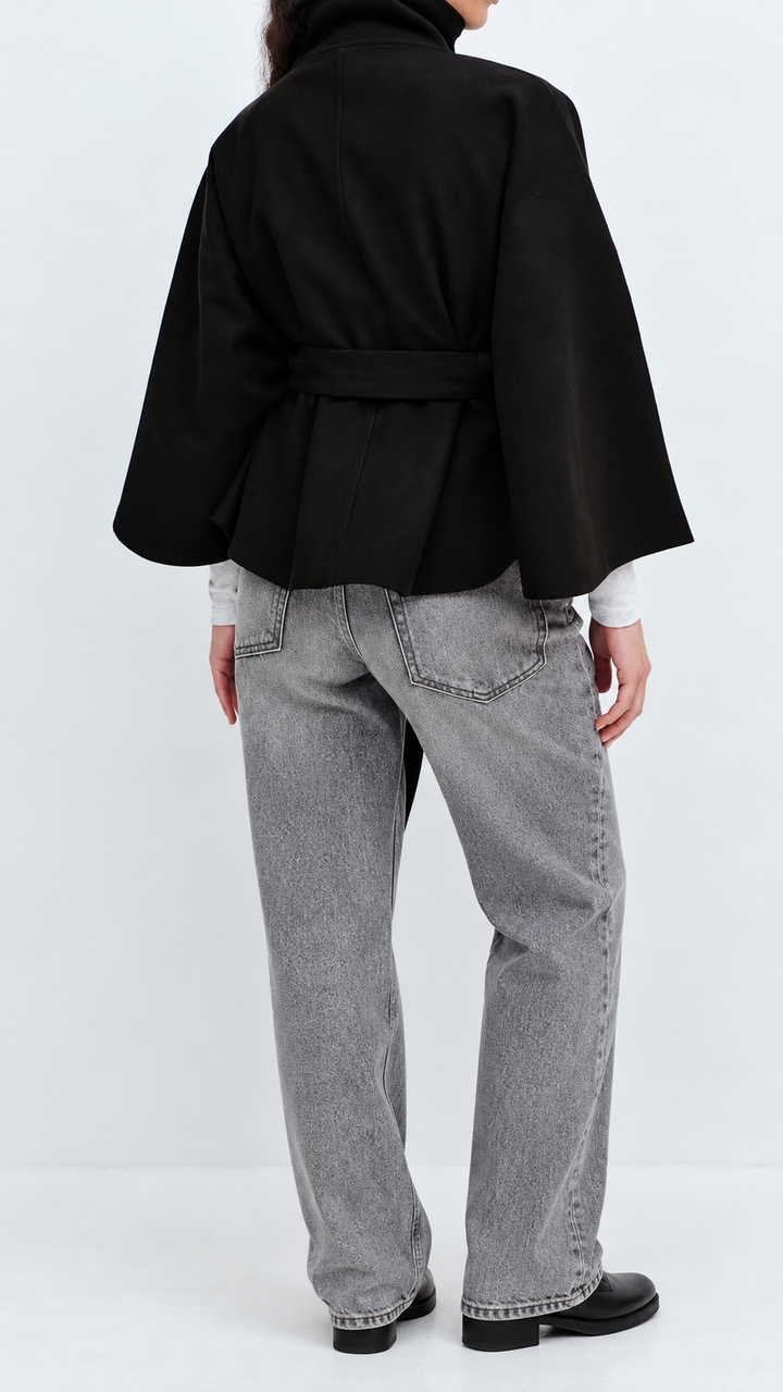 The AURELLE Signature Cape Jacket