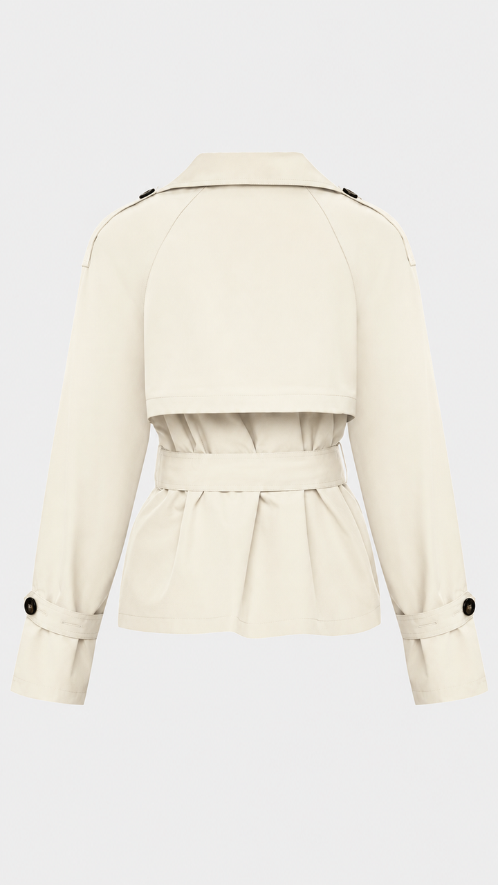 The city cropped trench
