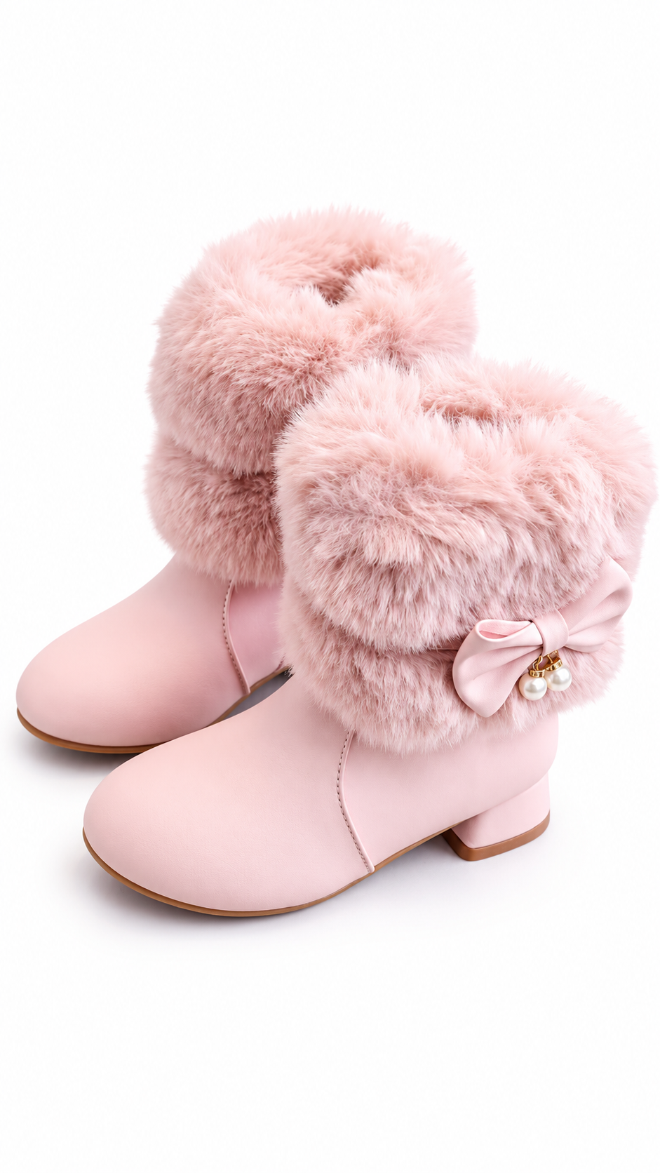 The Elodie Fur-Cuff Boot