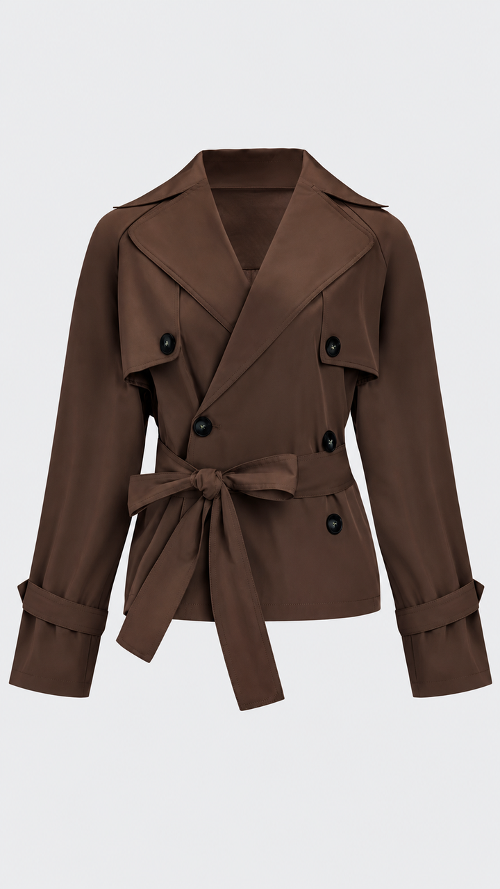 The city cropped trench