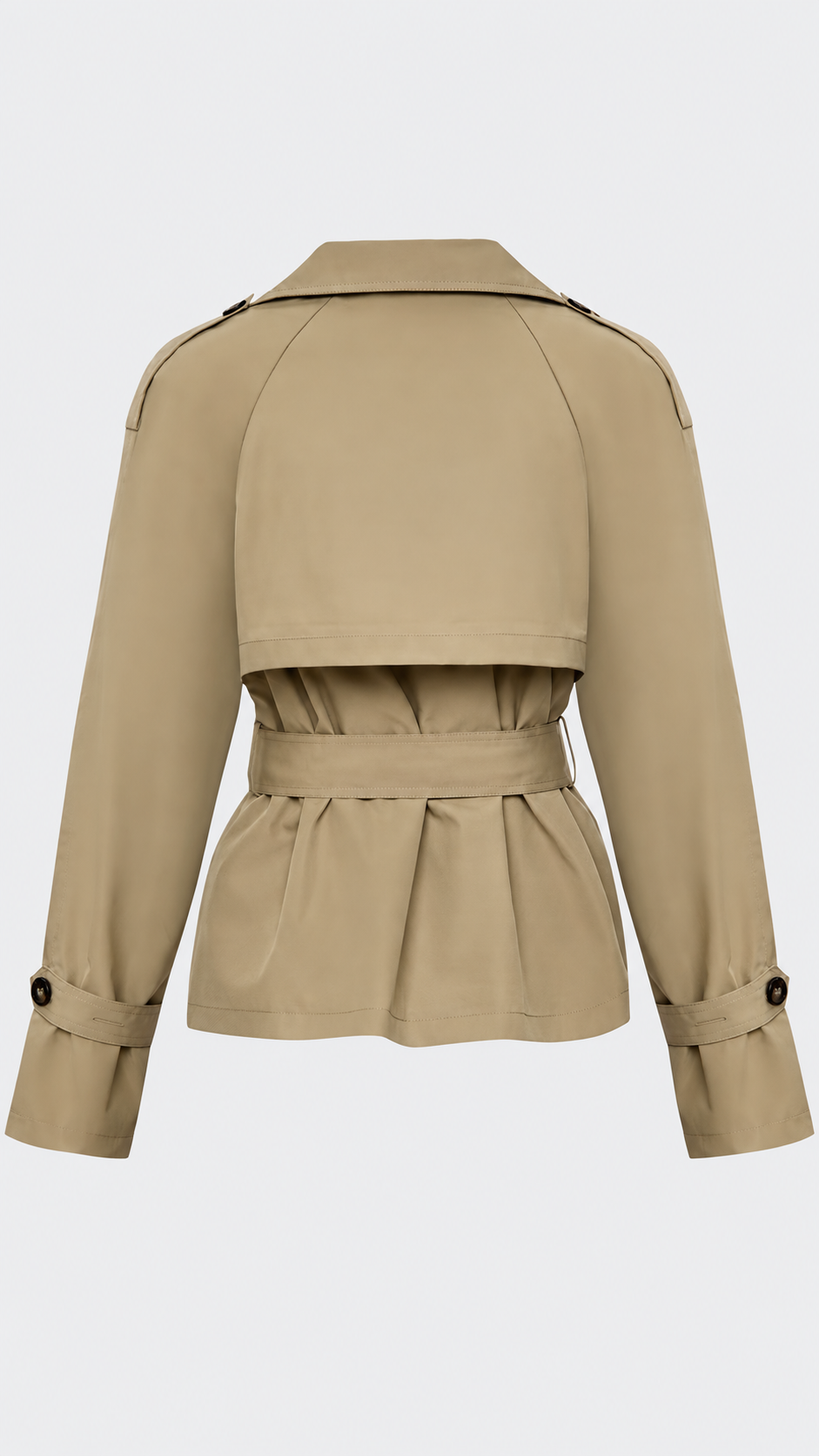 The city cropped trench