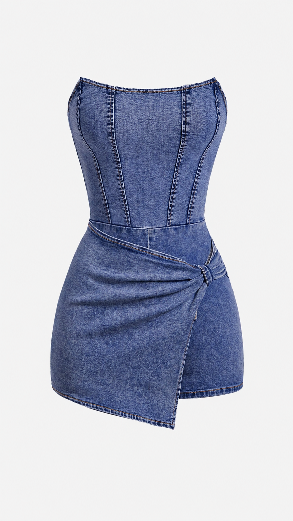 Riviera Denim Mini Dress