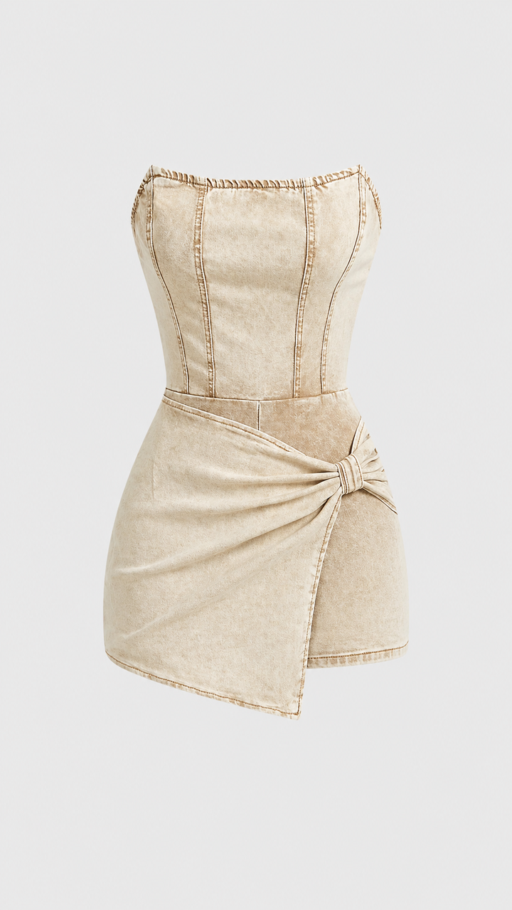 Riviera Denim Mini Dress