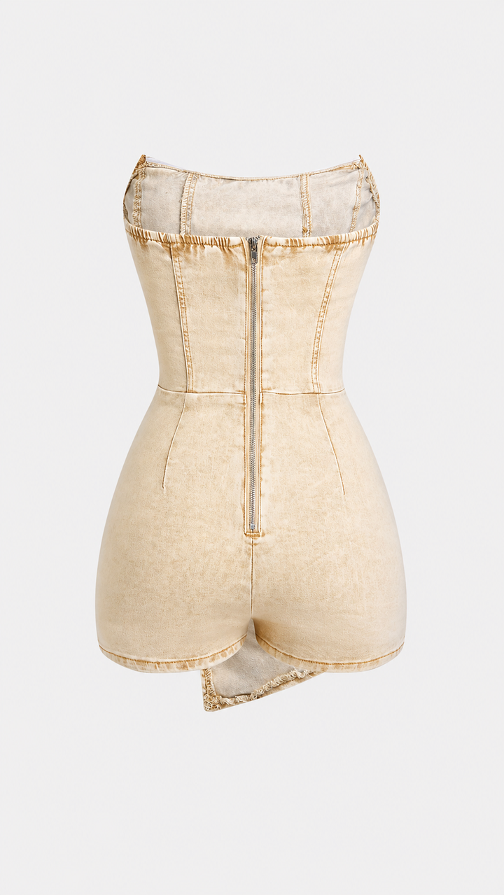 Riviera Denim Mini Dress