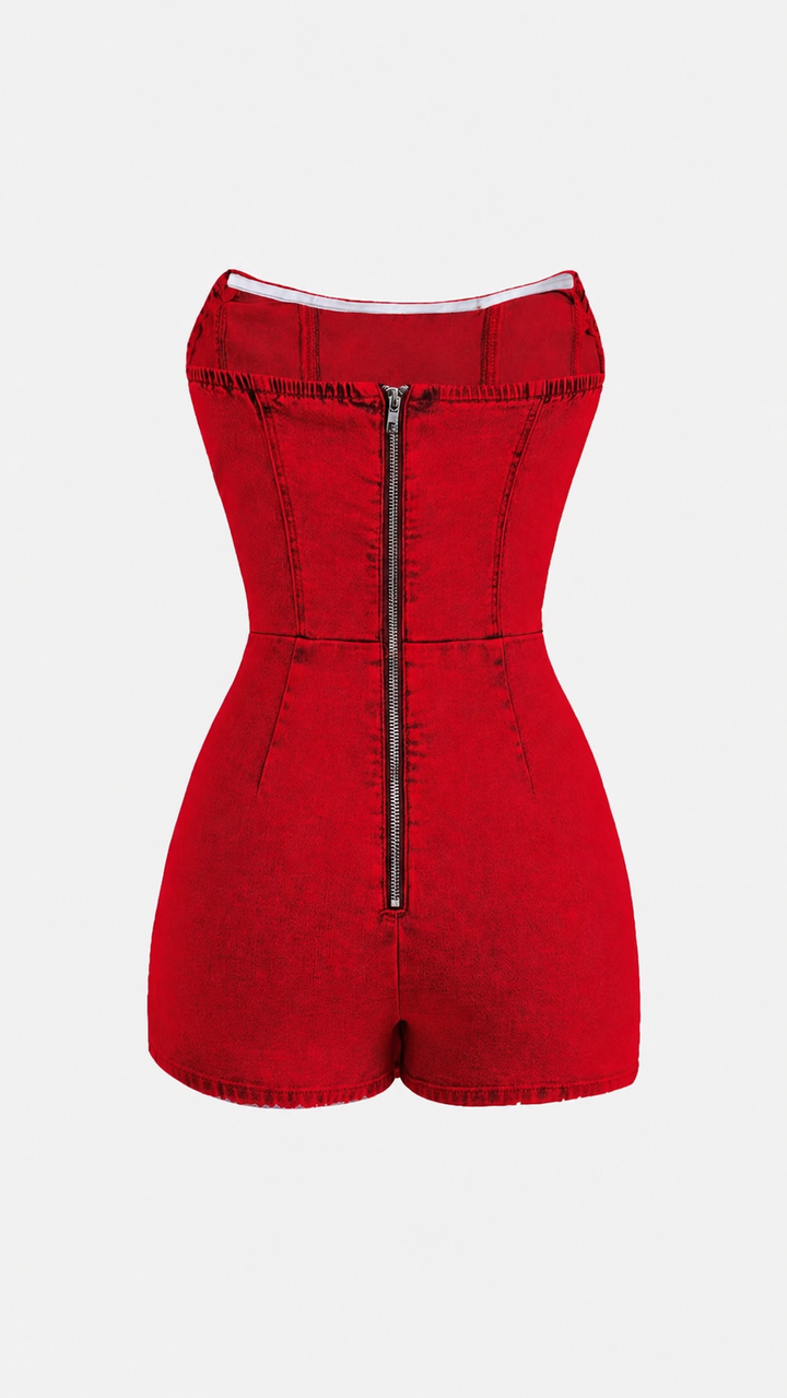 Riviera Denim Mini Dress