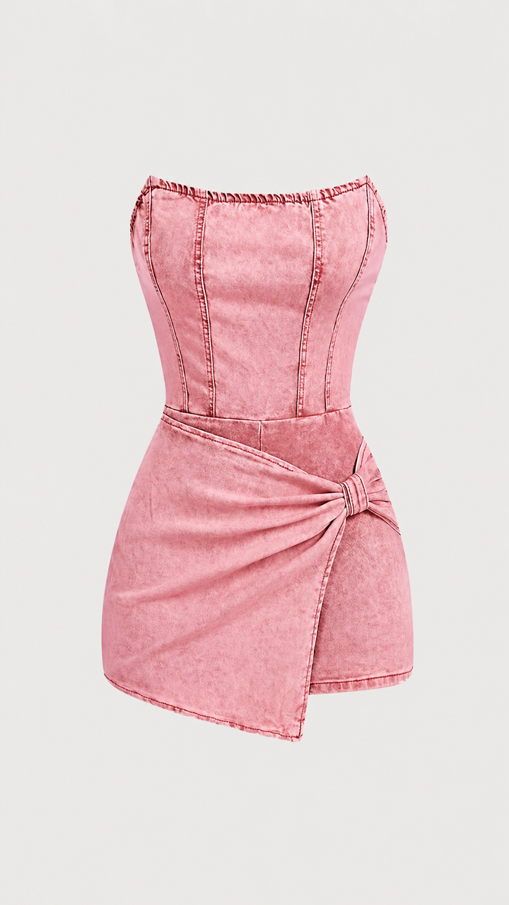 Riviera Denim Mini Dress