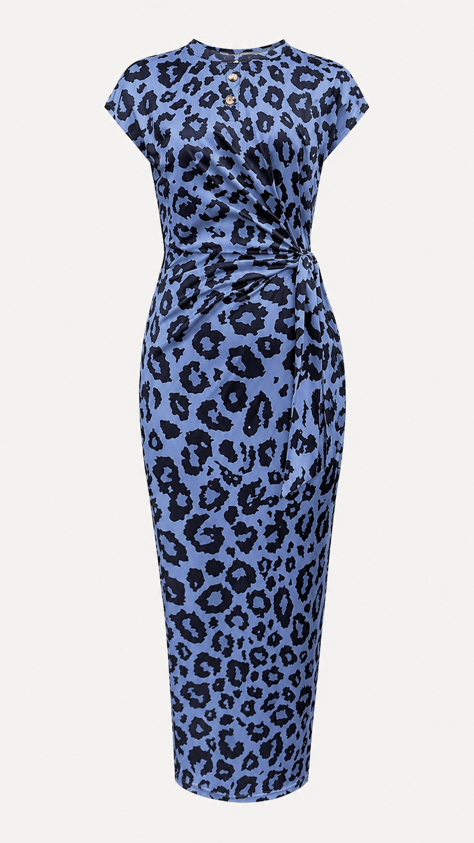 Wild Wrap Midi Dress
