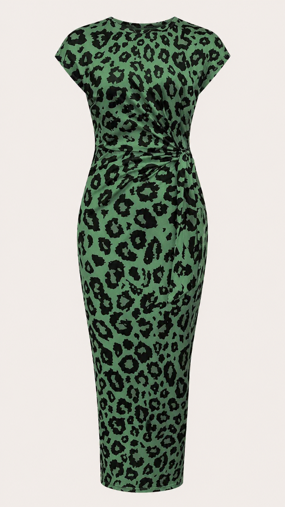 Wild Wrap Midi Dress