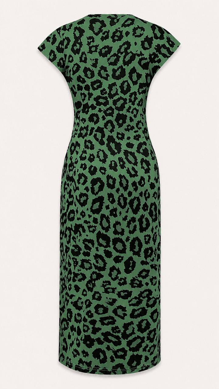 Wild Wrap Midi Dress