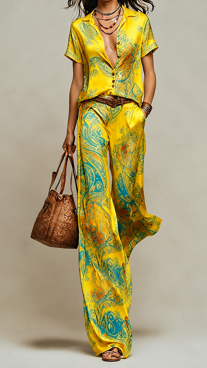 SOLARA™ Paisley Co-ord Set
