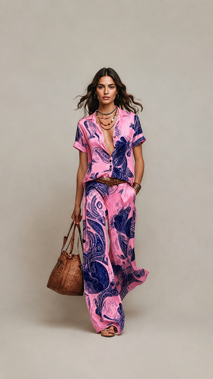 SOLARA™ Paisley Co-ord Set
