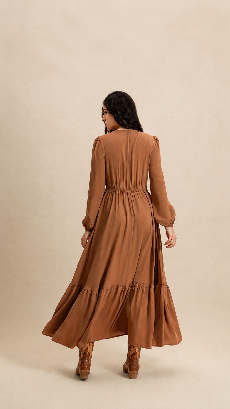 The Sierra Ember Maxi Dress