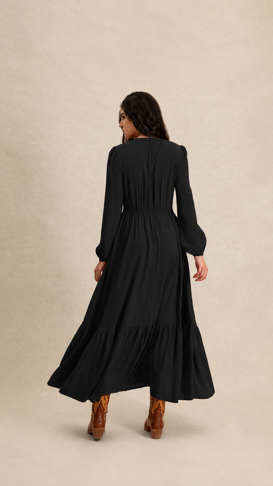 The Sierra Ember Maxi Dress