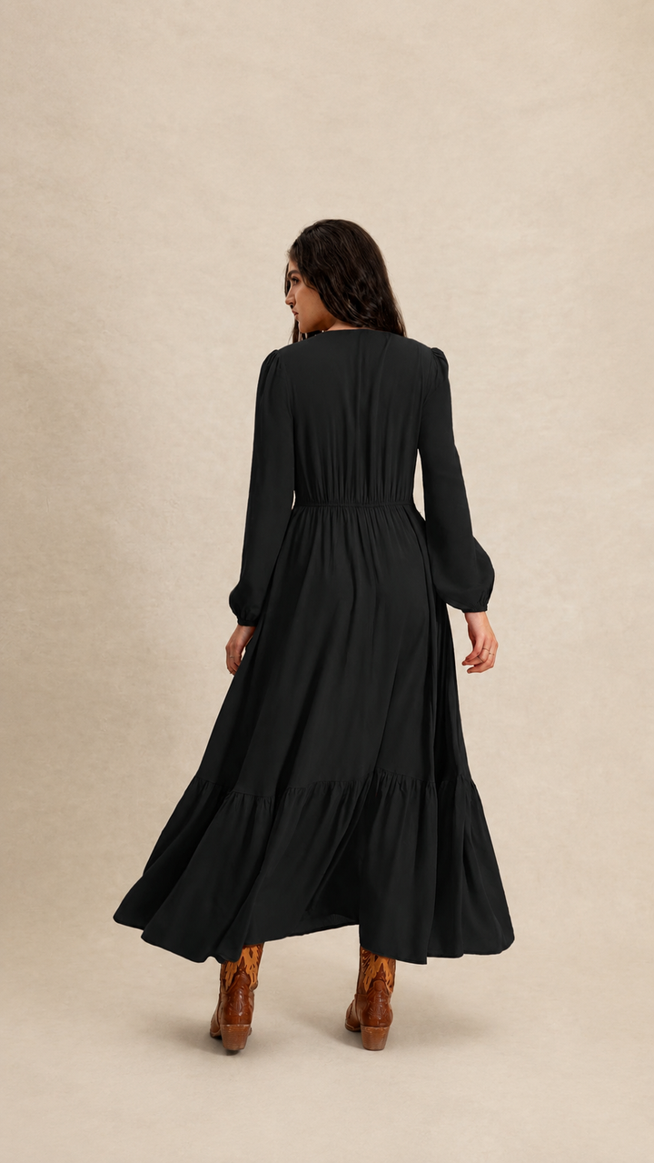 The Sierra Ember Maxi Dress