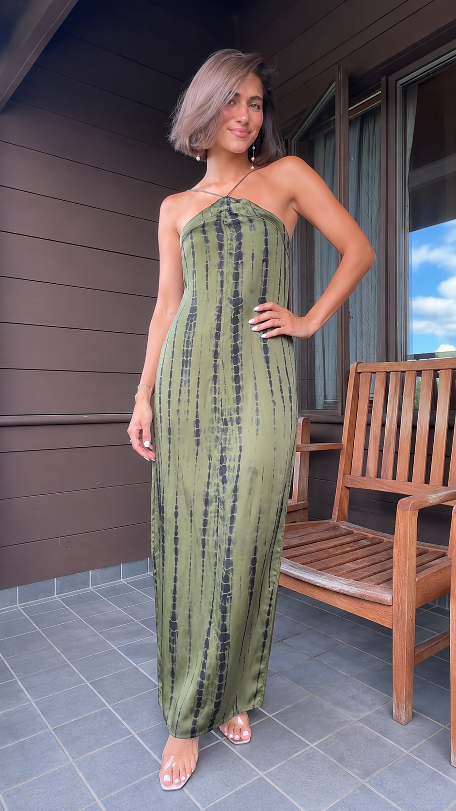 The Odessa Moss Tie-Dye Maxi Dress