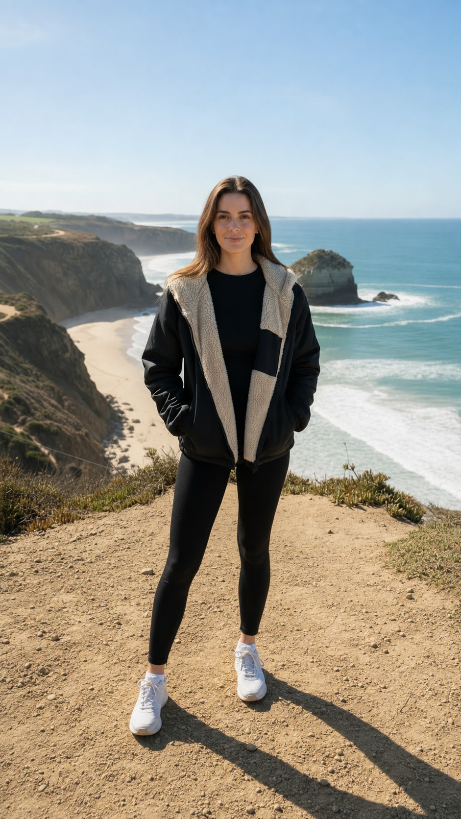 TIDEHAVEN™ Coastline Reversible Sherpa Jacket