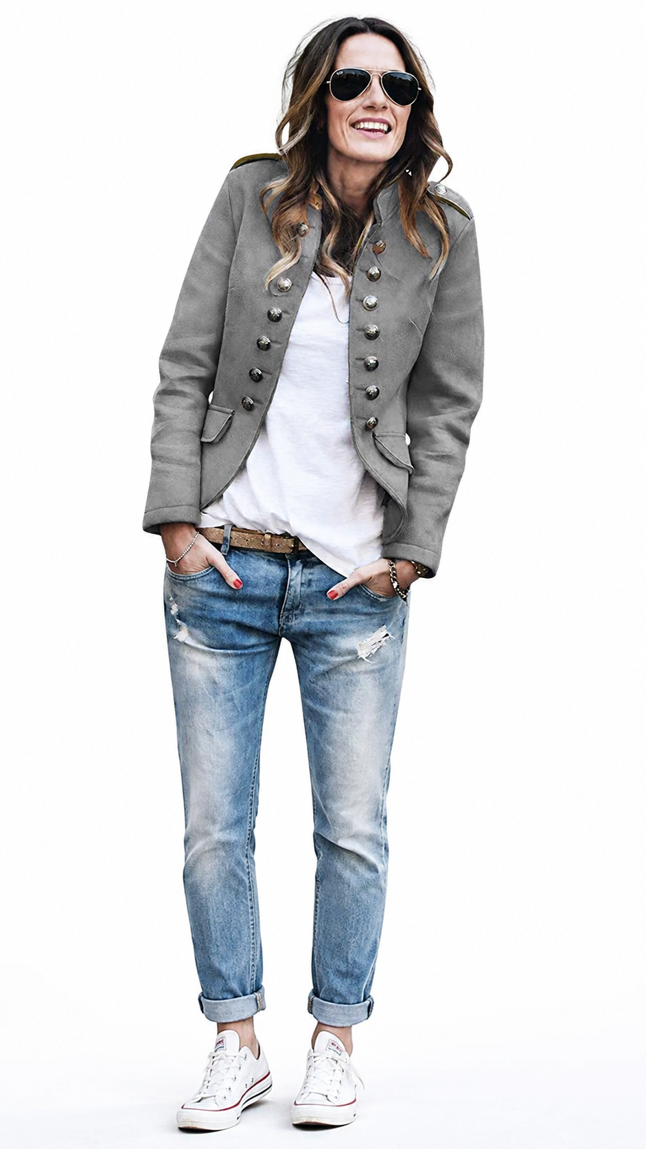 TIDEHAVEN™ Marlow Military Jacket