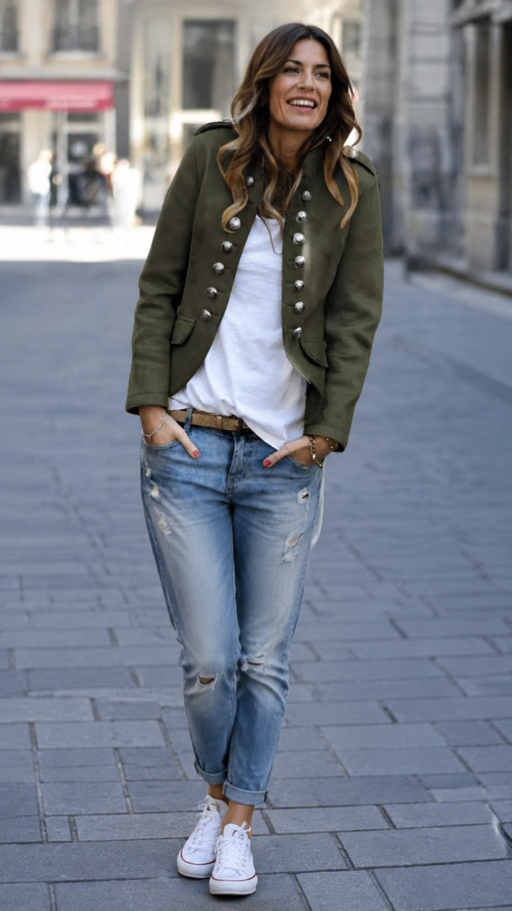 TIDEHAVEN™ Marlow Military Jacket