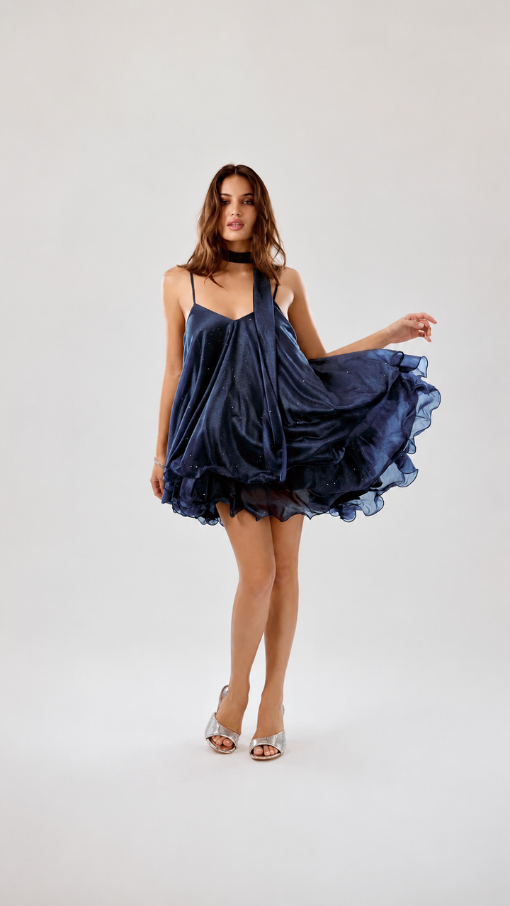 Lunavelle Stardust Mini Dress