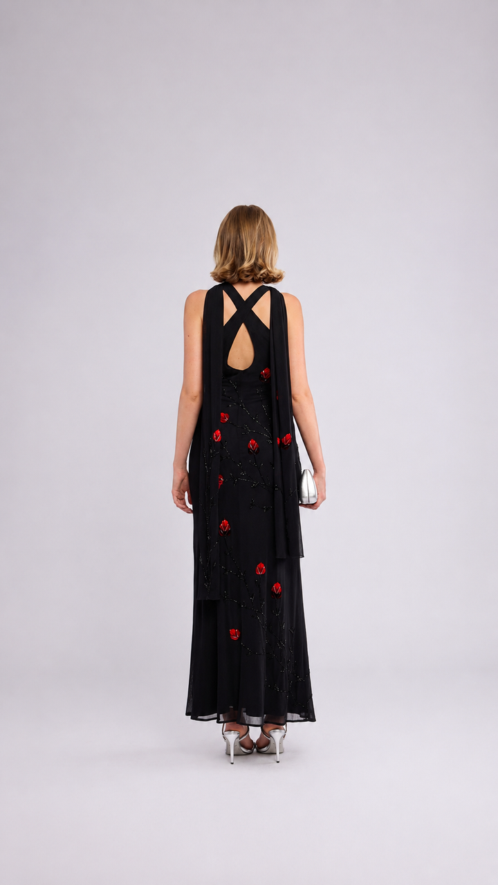 Midnight Bloom Dress