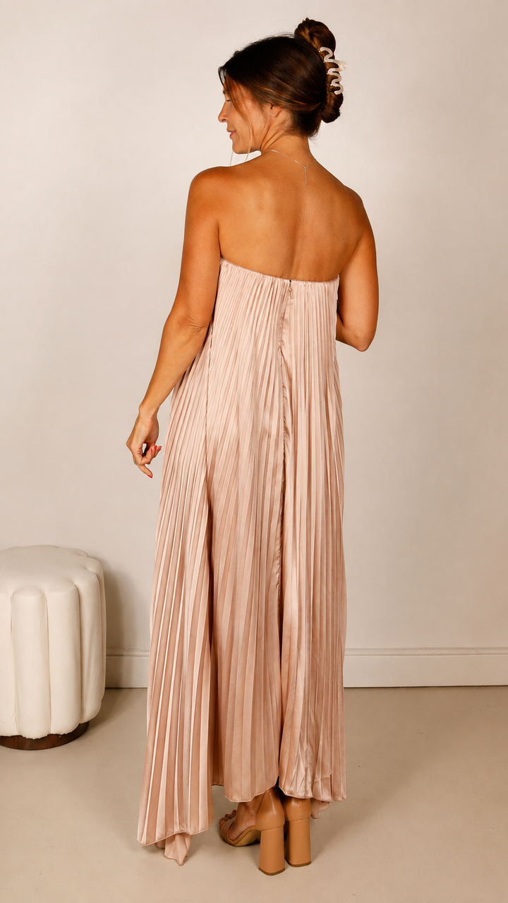 The Solara Pleated Jumpsuit