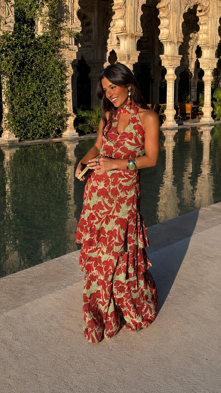 The Valencia Bloom Maxi Dress