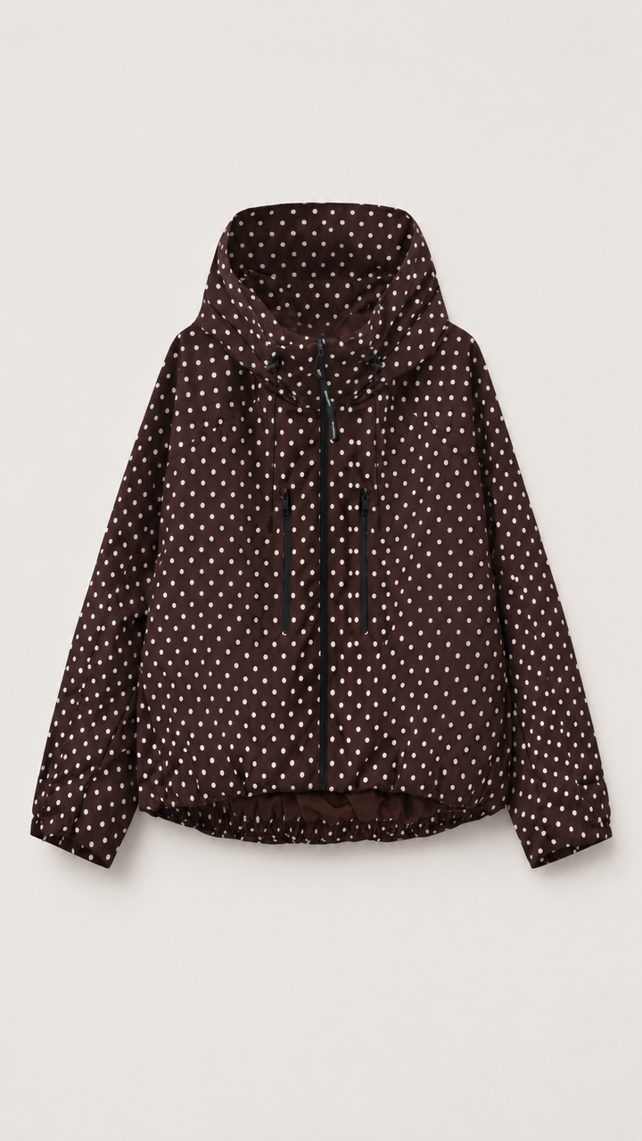 Mocha Grid™ Hooded Shell Jacket