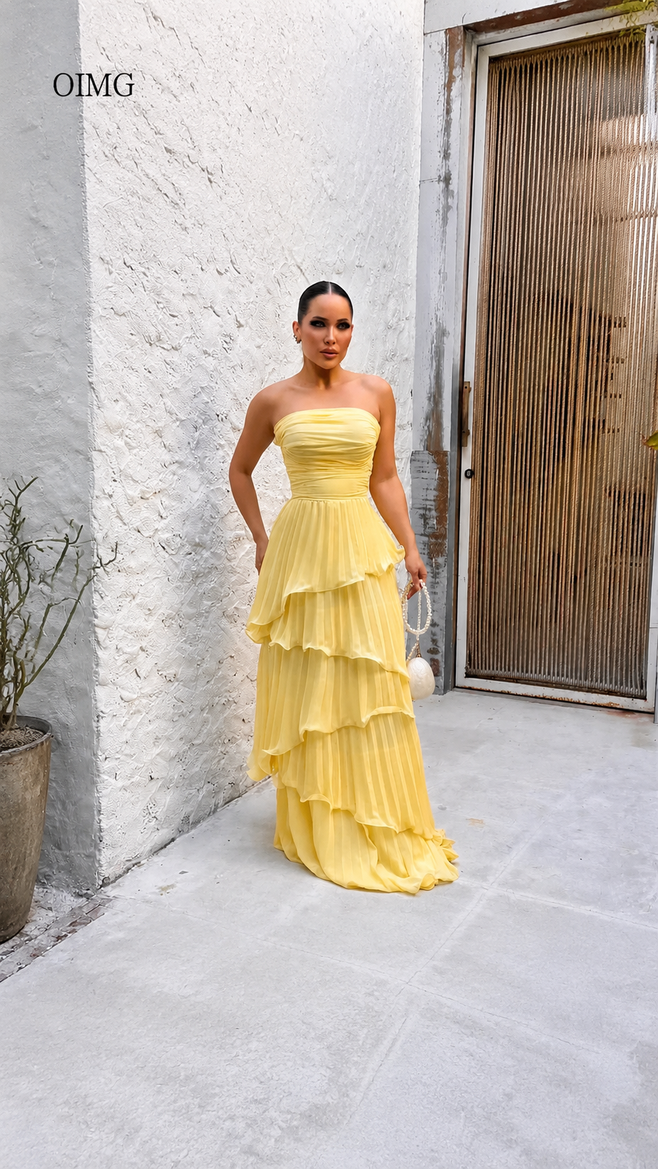 Soleil Cascade Gown